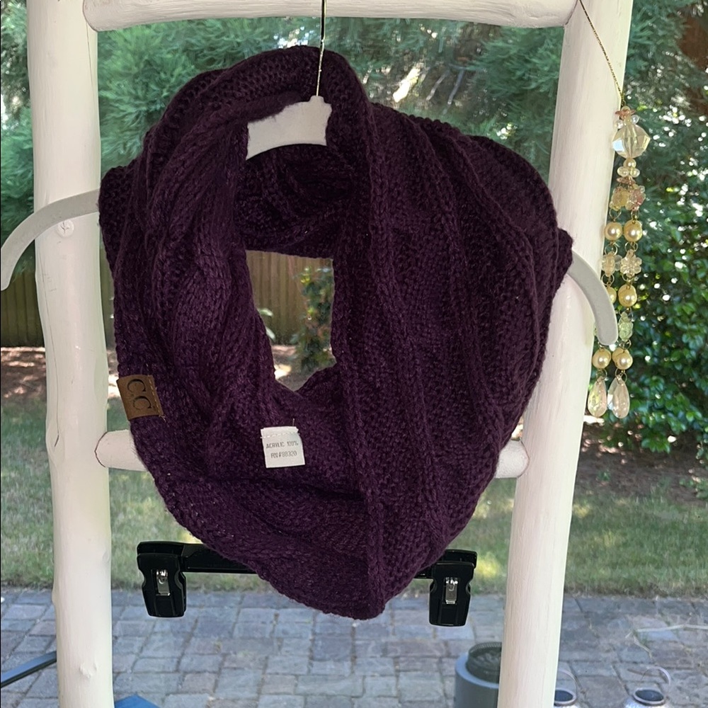 C.C Deep Purple Knit Accessory